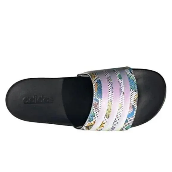 New Adidas Men's Adilette Comfort Slides Sandals - Picture 5 of 6